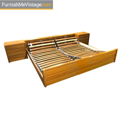 adjustable vintage king platform bed