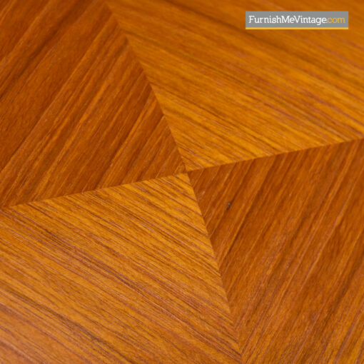 Egon Ostergaard Swedish Teak Roll-Top Locking Secretary Desk