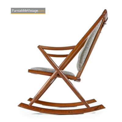 Frank Reenskaug For Bramin Danish Teak Rocking Chair