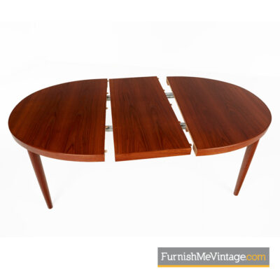 skovmand andersen,danish,teak,oval,dining table,modern