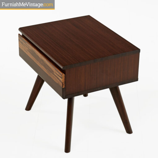 Azara Sable Night Stand,modern,bamboo,exotic