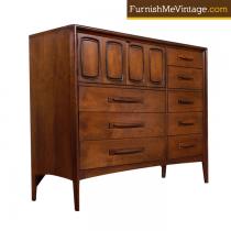 Refinished Mid Century Modern Broyhill Emphasis Magna Dresser