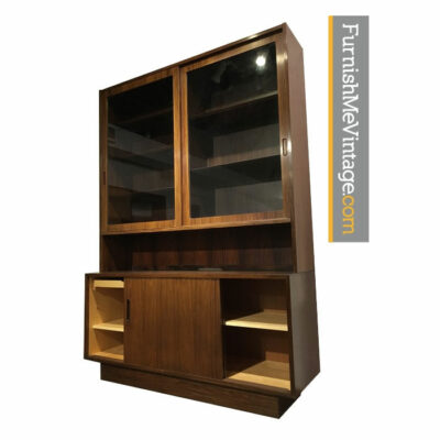 Danish Rosewood China Cabinet by Poul Hundevad