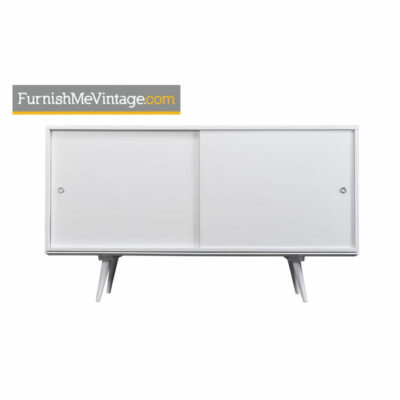 paul mccobb,planner group,winchendon,white,lacquer,buffet,credenza