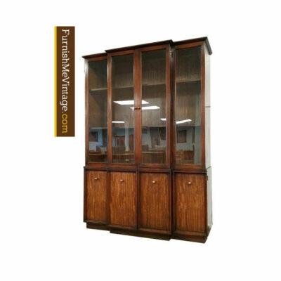 drexel,pespective,milo baughman, mindoro,china cabinet