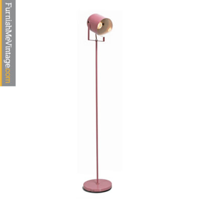 vintage pink floor lamp