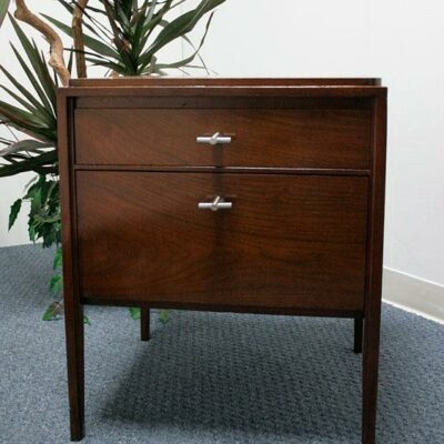 Widdicomb Fully Finished Mid Century End Table Draw Bridge Door