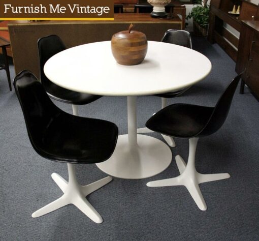 Retro Mid Century Modern Saarinen Style Tulip Table