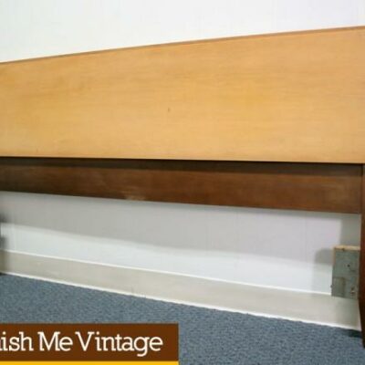 Vintage Blond Full Size Headboard by Thomasville