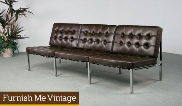 Vintage 1950s Kurt Thut Modernist Sofa