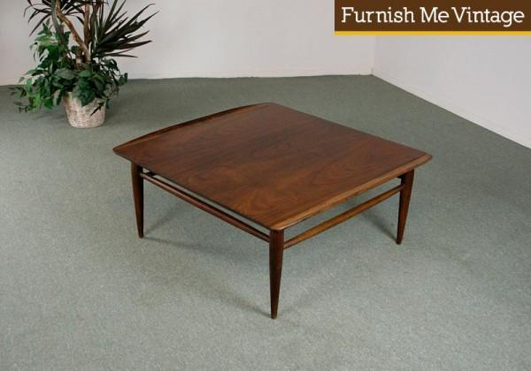 Mid Century Danish Style Bassett Coffee Table