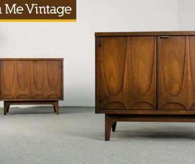 broyhill brasilia commode,nightstands,end tables,walnut, cabinets