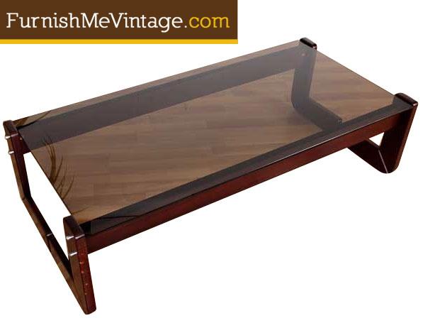 Mid Century Percival Lafer Rosewood Coffee Table