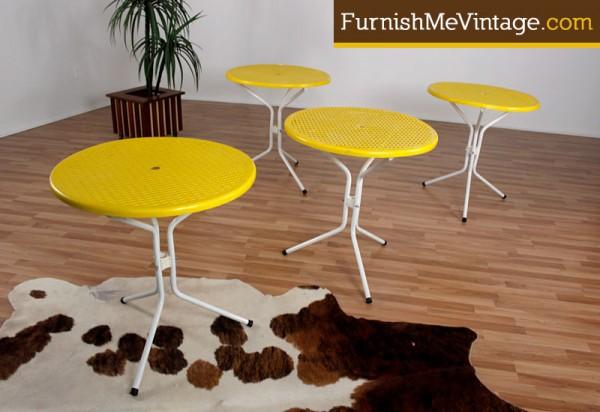 Retro Patio Tables