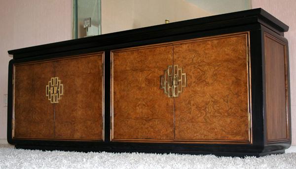 Century Chin Hua Asian Modern Hollywood Regency Credenza