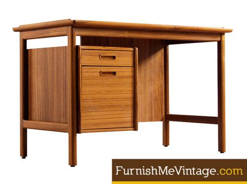 Vintage Jesper Danish Modern Teak Desk