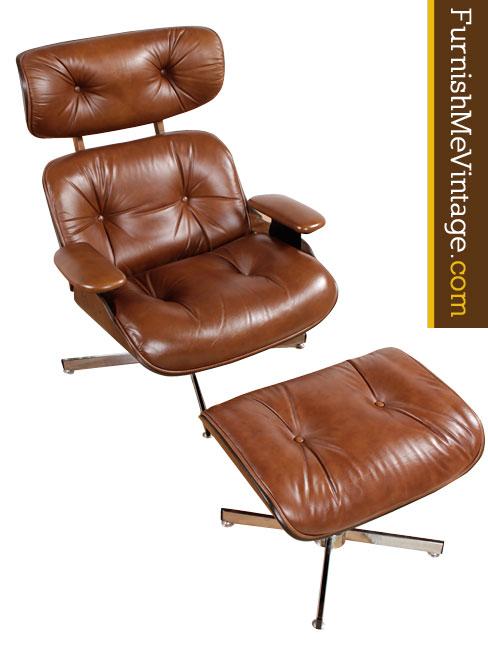 Vintage Eames Style Recliner By Charlton - Vintage Eames Style Recliner By Charlton