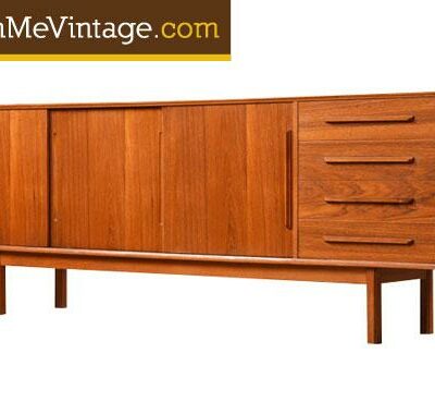 Long ,Vintage, Danish Teak Credenza,scandianvian,modern