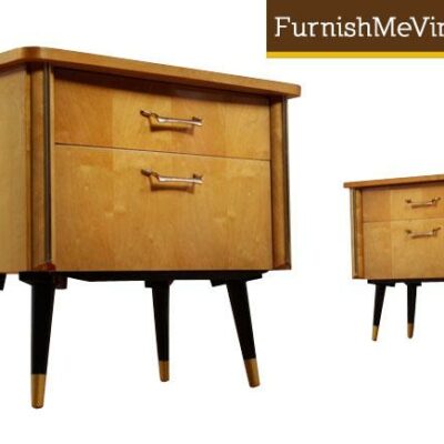 mid-century modern,german nightstands,rockabilly,retro