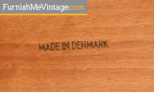 Kai Kristiansen Mid Century Modern Teak Nesting Tables