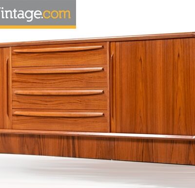 Vintage Bernhard Pedersen Teak Dresser or Credenza