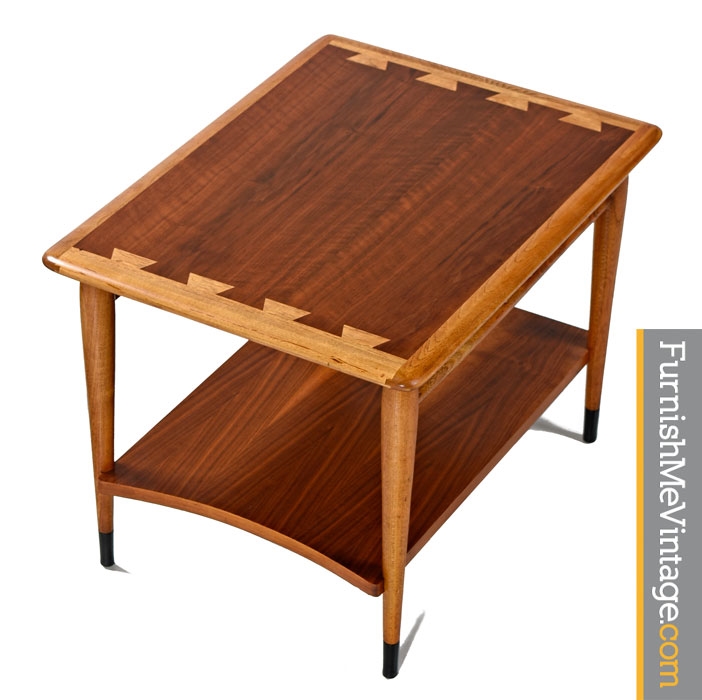 Lane Acclaim Two Tier End Tables MidCentury Modern