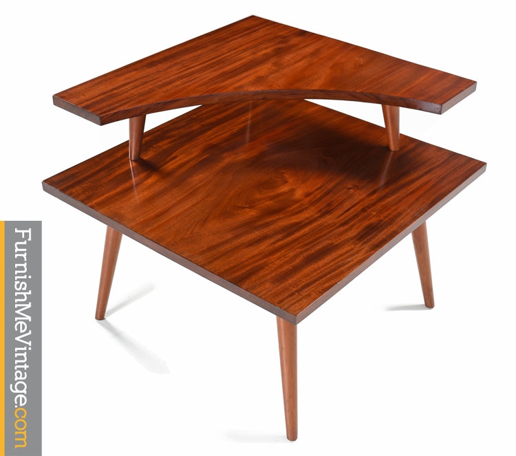 Mid Century Modern Corner Table