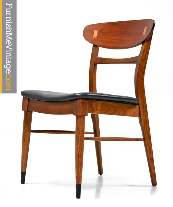 Lane Acclaim mid century modern dining chairs