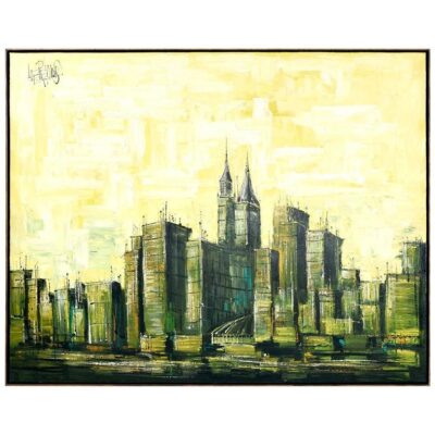 Lee Reynolds Vanguard Studios Cityscape Painting