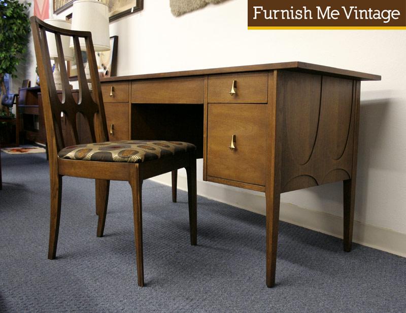 Broyhill Brasilia Desk And Chair Mid Century Modern