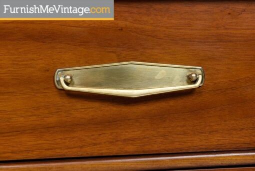 Walnut Gentlemans Chest Dresser by Kent Coffey, 1960's