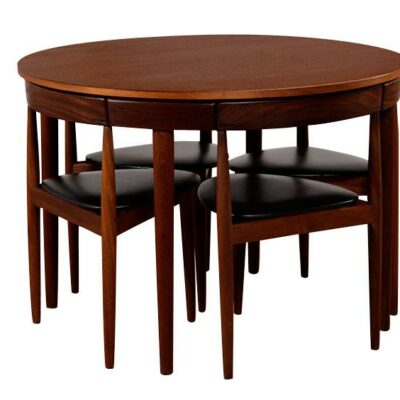 Restored Mid Century Modern Hans Olsen Frem Rejole Dining Set