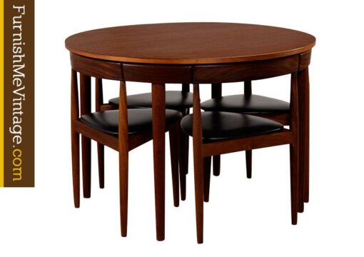 Restored Mid Century Modern Hans Olsen Frem Rejole Dining Set