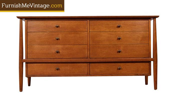 Mid Century Modern John Stuart Double Dresser