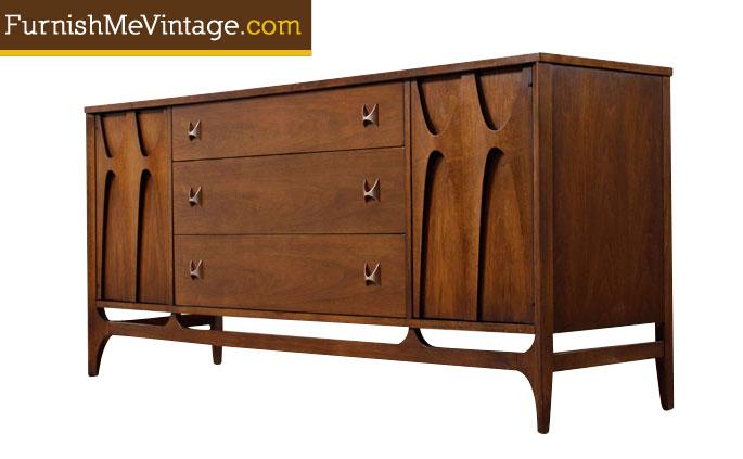 Restored Mid Century Modern Broyhill Brasilia Credenza