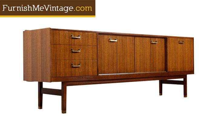 Mid Century Modern Long G Plan Credenza