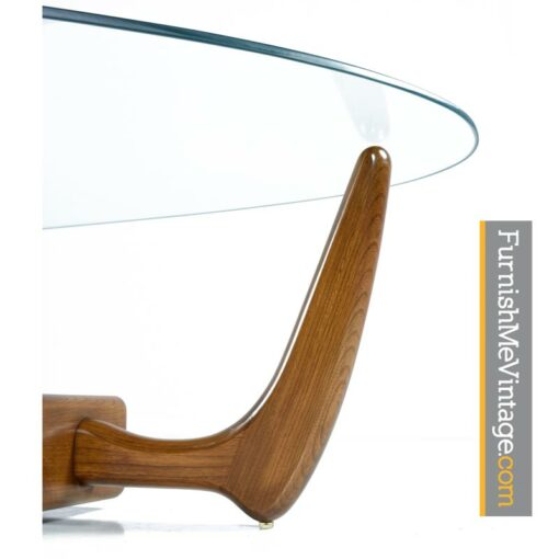 Adrian Pearsall Coffee table with planter