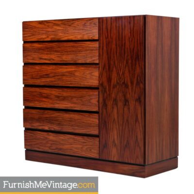 rosewood gentlemans dresser made in denmark