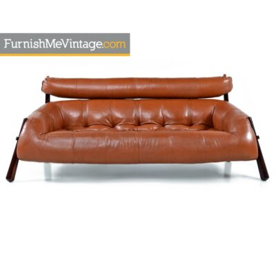 brazilian rosewood,percival lafer,modern,mp-81,leather,sofa,couch