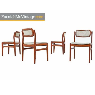 Danish Rosewood Dining Chairs - Johannes Andersen for Uldum