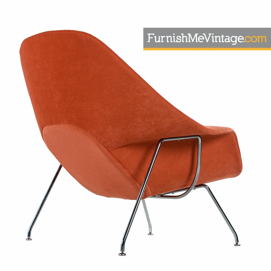 Vintage Eero Saarinen for Knoll Womb Lounge Chair Restored with New