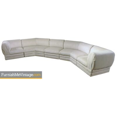 milo baughman sectional sofa,hollywood regency,modern,thayer coggin