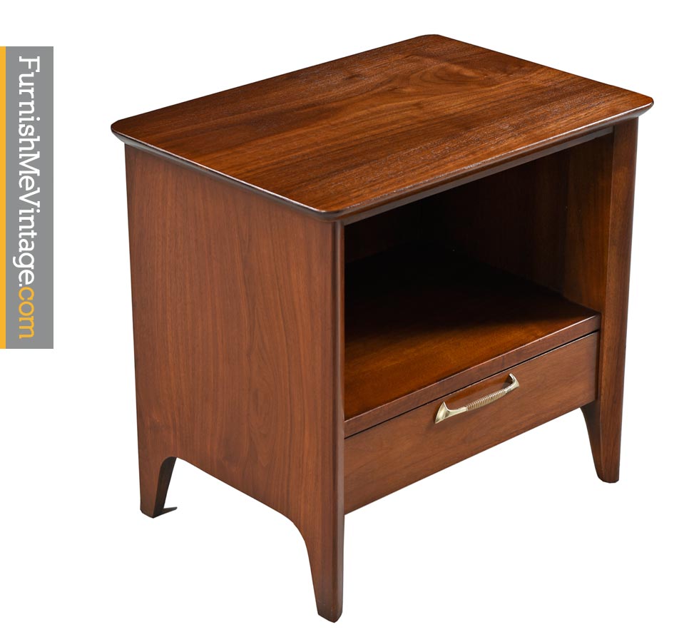 Drexel Modern Nightstand End Tables Mid Century Modern