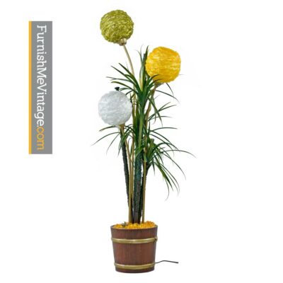 Retro Spaghetti Globe Goop Floor Lamp - Mid Century Modern