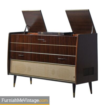 Grundig, Majestic, stereo, console,german,credenza,turntable