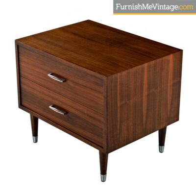 modern mahogany nightstand