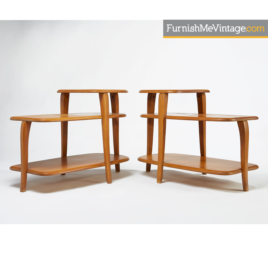 lamp tables contemporary heywoodwakefieldlamp tablesend tableschampagnemodern heywood wakefield three tier champagne lamp table set lamp tables contemporary heywoodwakefieldlamp tablesend tableschampagnemodern heywood wakefield three tier champagne lamp table set