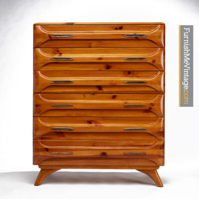sculptured pine,highboy,dresser,franklin shockey,rustic,modern