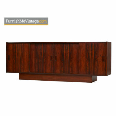 danish rosewood credenza,media cabinet,tv stand,scandinavian