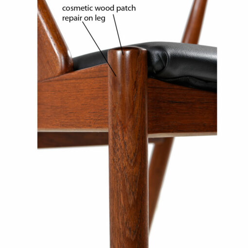 Kai Kristiansen Danish Teak Chairs Model #31 Set of Eight